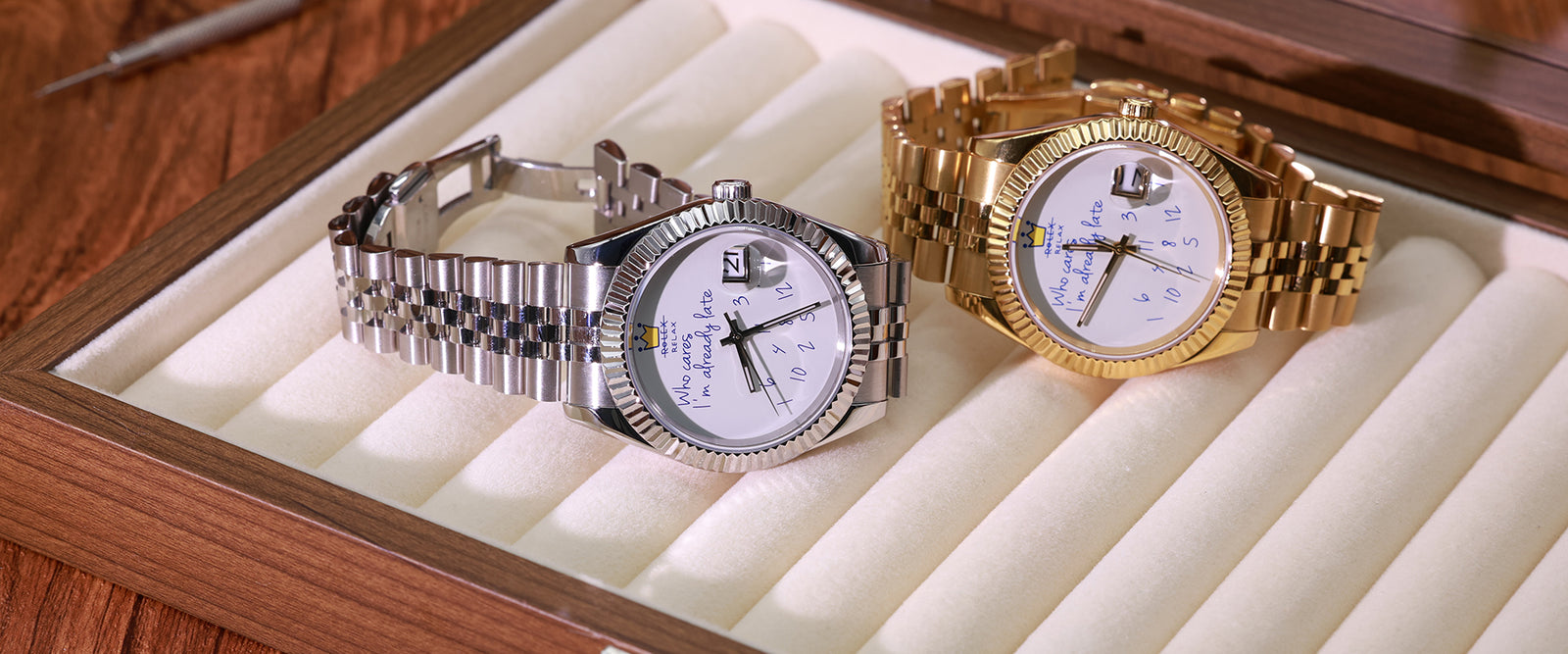 ATOMI SHINE watchmaking team