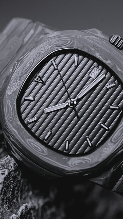 TECHNAUTIC CARBON FIBER WATCH video