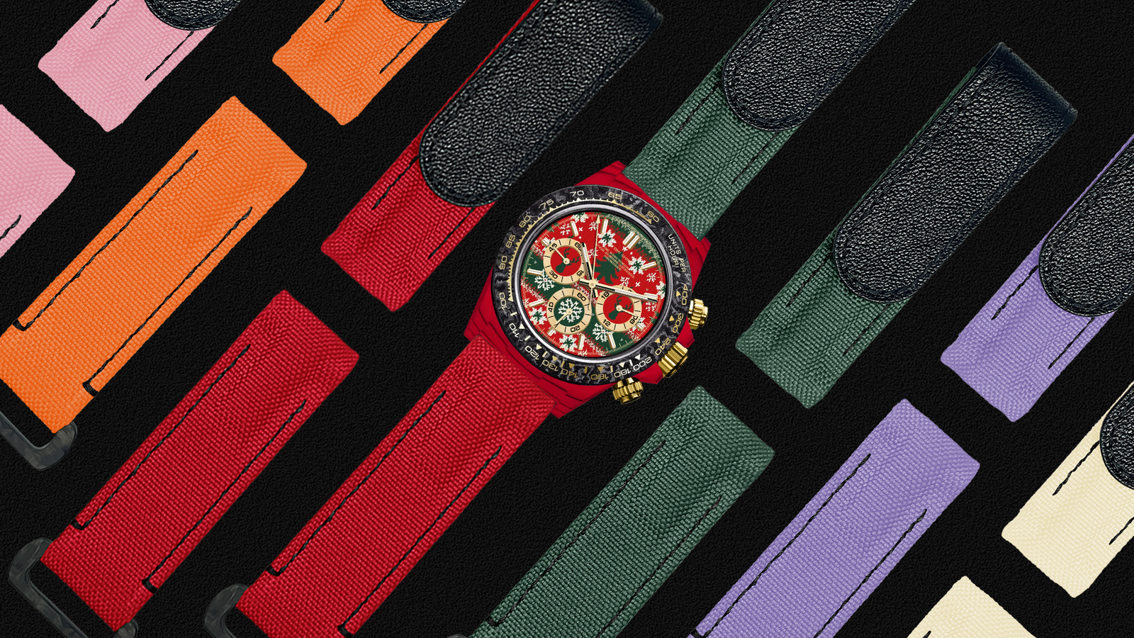 VELOCIREX CARBON FIBER WATCH details