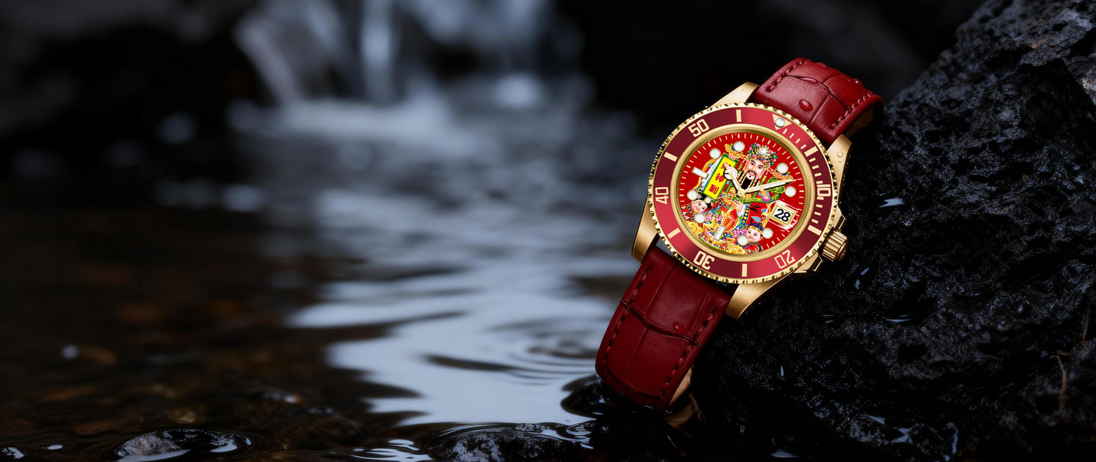 HYDROCORE CLASSIC LEATHER WATCH details