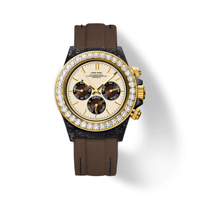 VELOCIREX CARBON FIBER DIAMOND WATCH