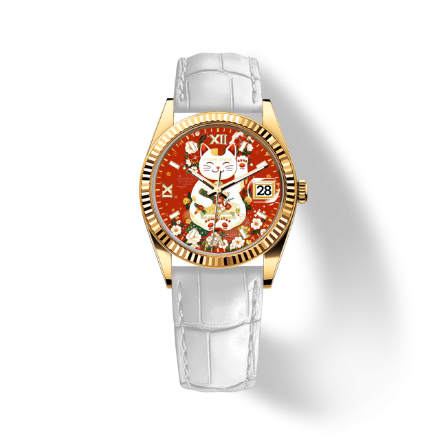 EONDATE CLASSIC LEATHER WATCH