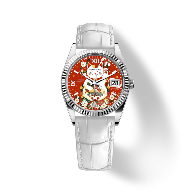 EONDATE CLASSIC LEATHER WATCH