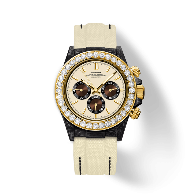 VELOCIREX CARBON FIBER DIAMOND WATCH
