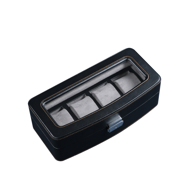 4-SLOT WATCH DISPLAY BOX
