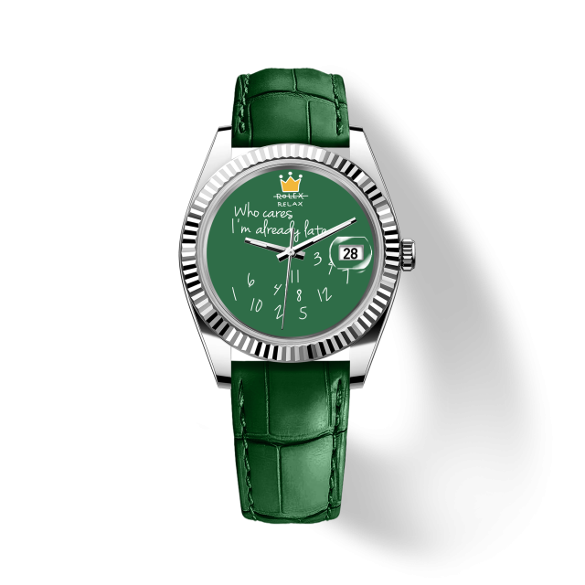 EONDATE MAXI CLASSIC LEATHER WATCH