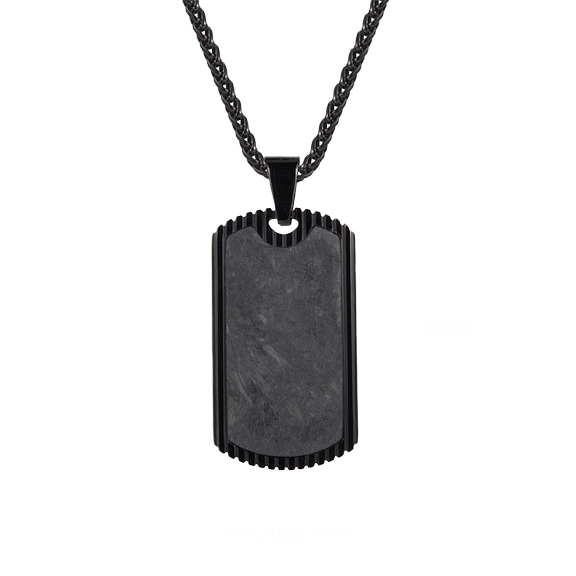 JOHN DOE CARBON FIBER TAG