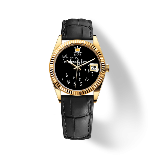 EONDATE CLASSIC LEATHER WATCH
