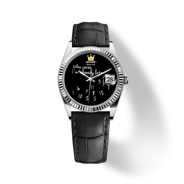 EONDATE CLASSIC LEATHER WATCH