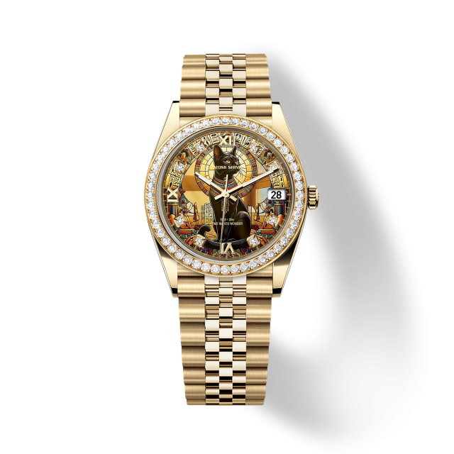 Diary Diamond Watch