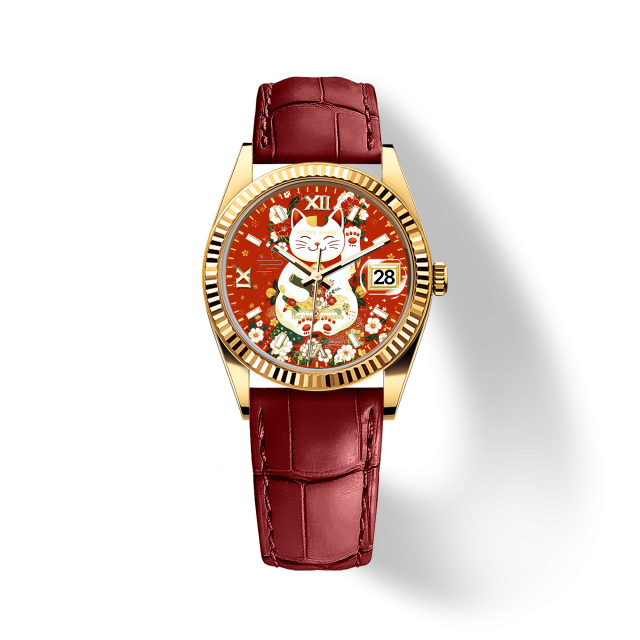 EONDATE CLASSIC LEATHER WATCH