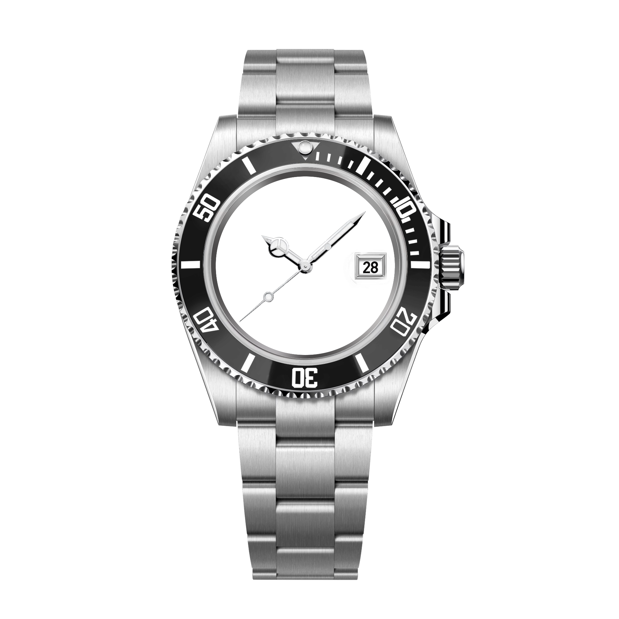 SILVER HYDROCORE CLASSIC WATCH CUSTOMIZE