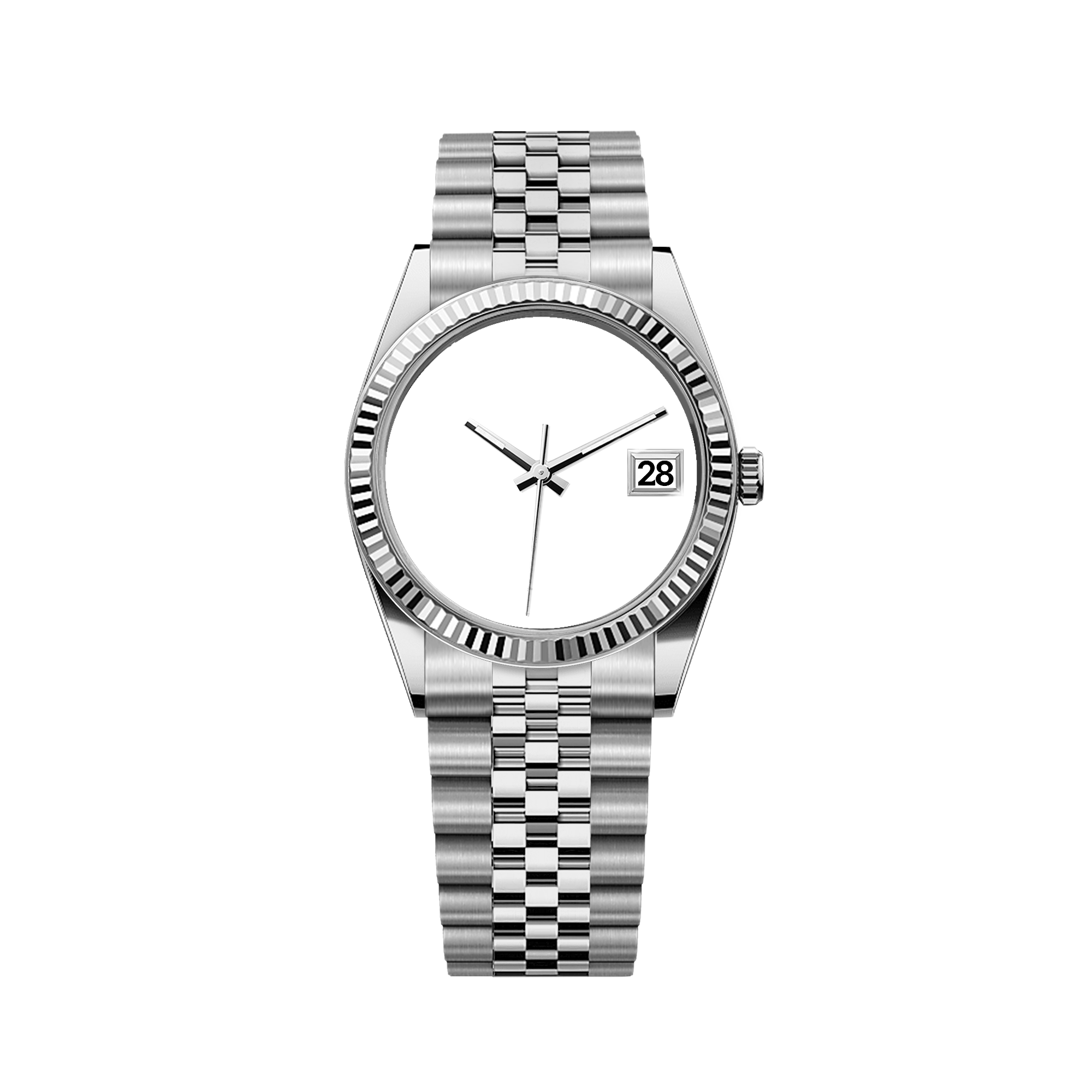 SILVER EONDATE CLASSIC WATCH CUSTOMIZE